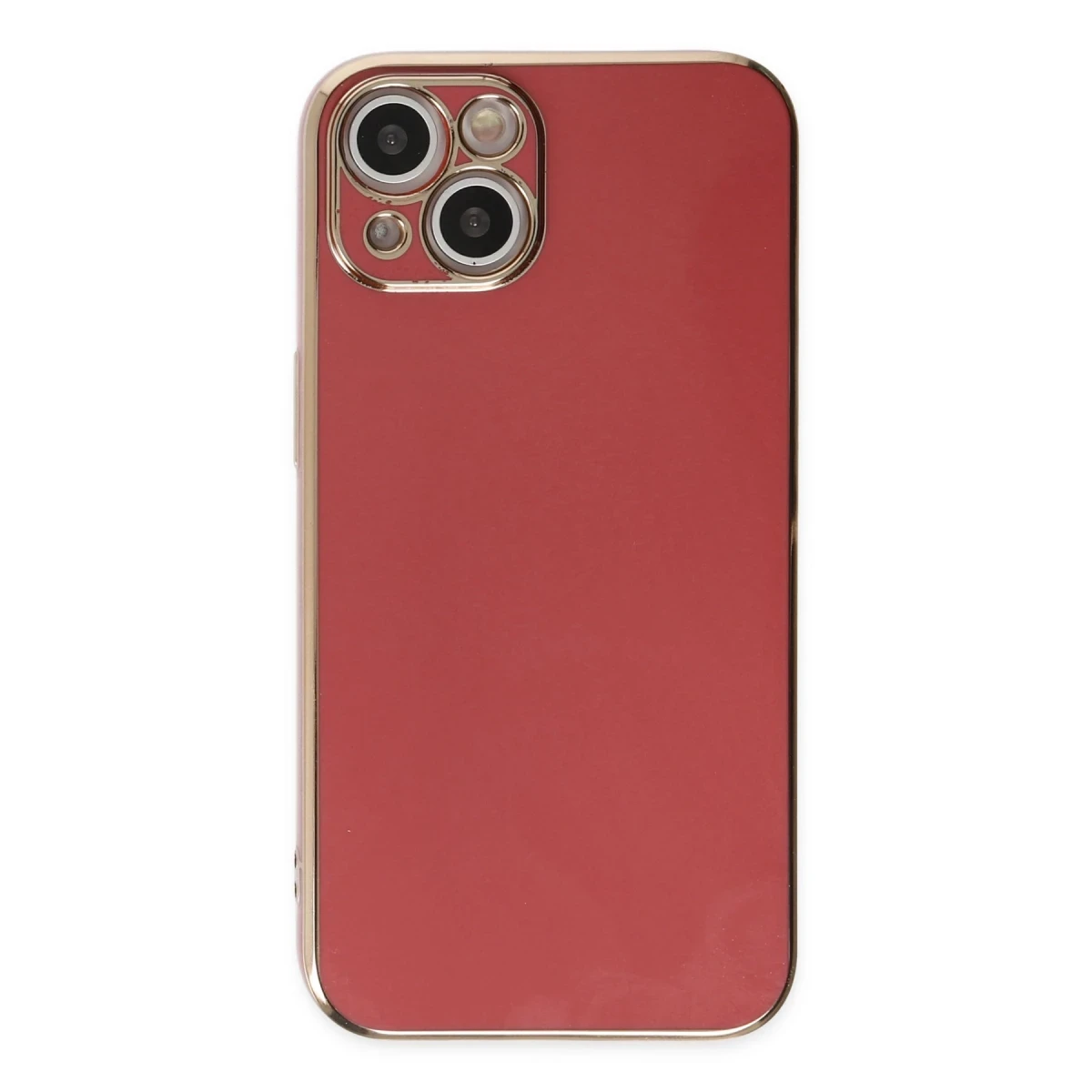 Apple iPhone 14 Kılıf Volet Silikon - Kırmızı