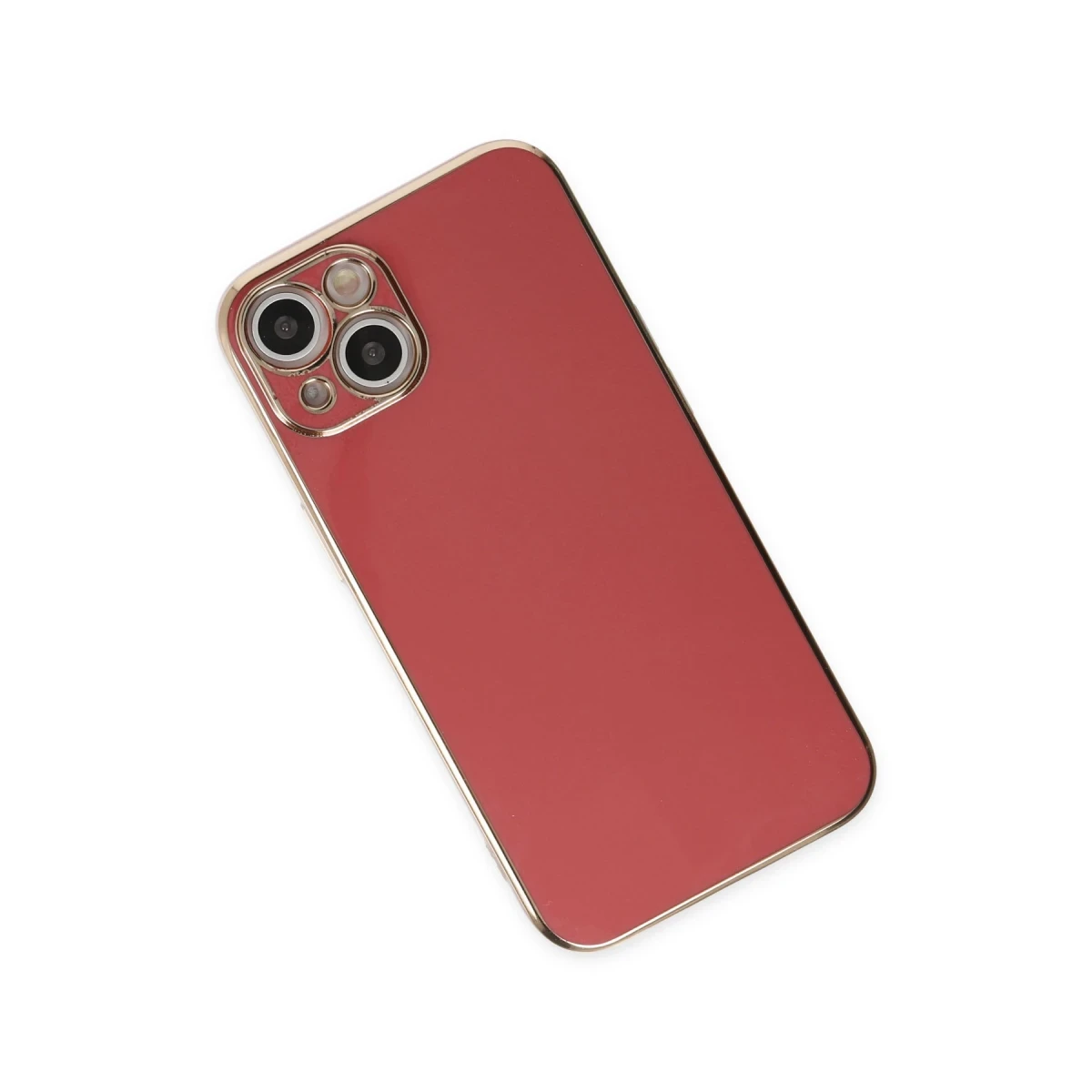 Apple iPhone 14 Kılıf Volet Silikon - Kırmızı