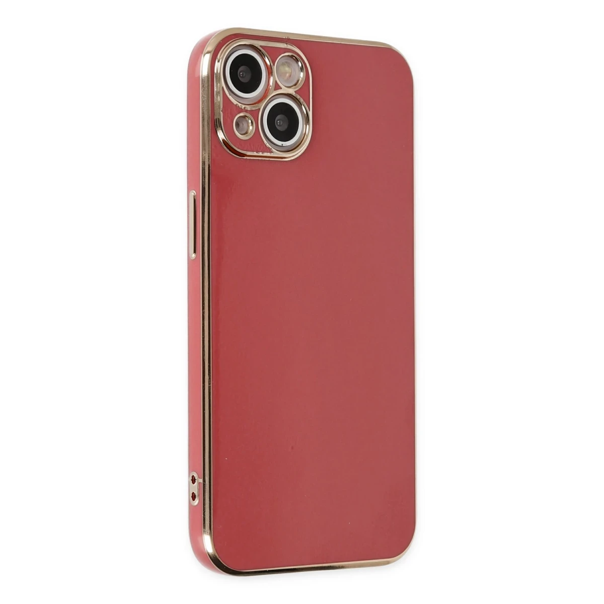 Apple iPhone 14 Kılıf Volet Silikon - Kırmızı