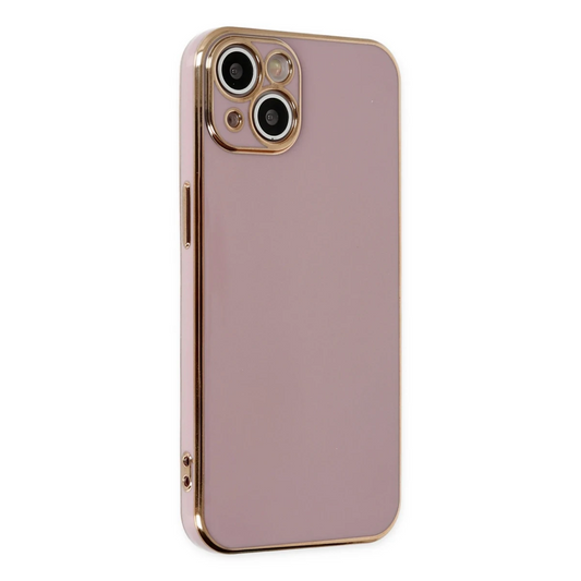 Apple iPhone 14 Kılıf Volet Silikon - Mor