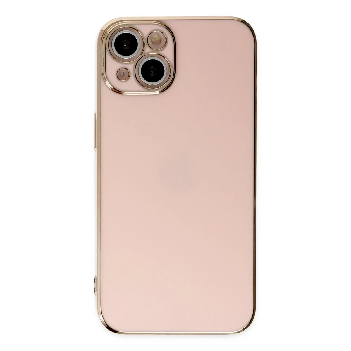 Apple iPhone 14 Kılıf Volet Silikon - Pembe