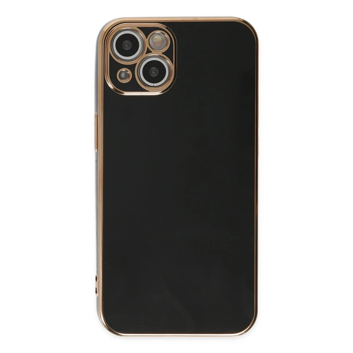 Apple iPhone 14 Kılıf Volet Silikon - Siyah