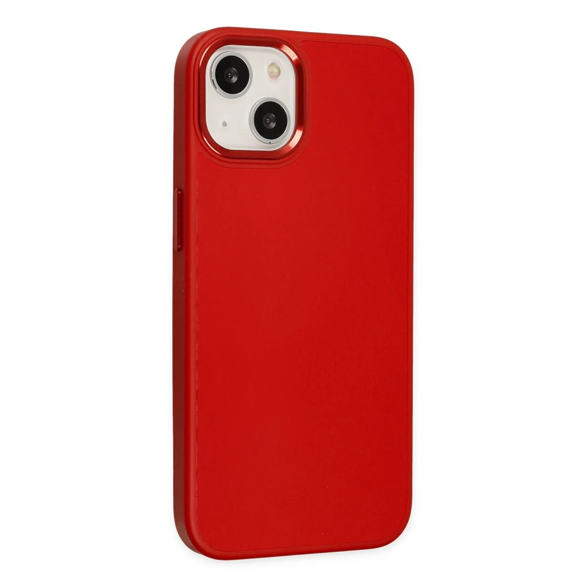 Apple iPhone 14 Plus Kılıf Asya Deri Silikon - Kırmızı