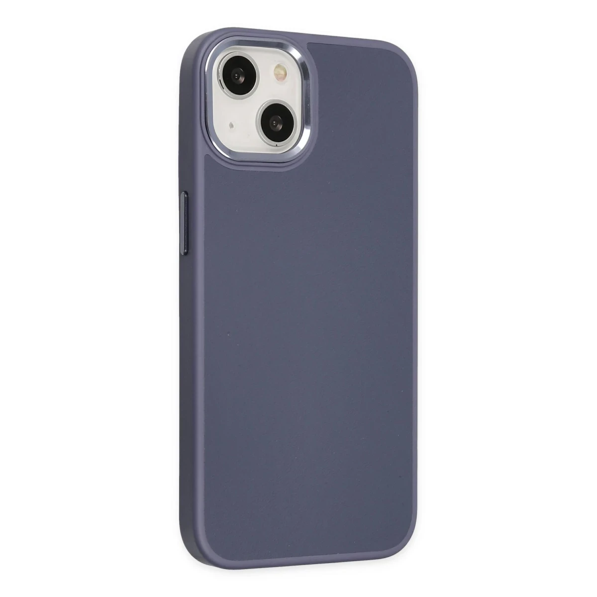 Apple iPhone 14 Plus Kılıf Asya Deri Silikon - Mor