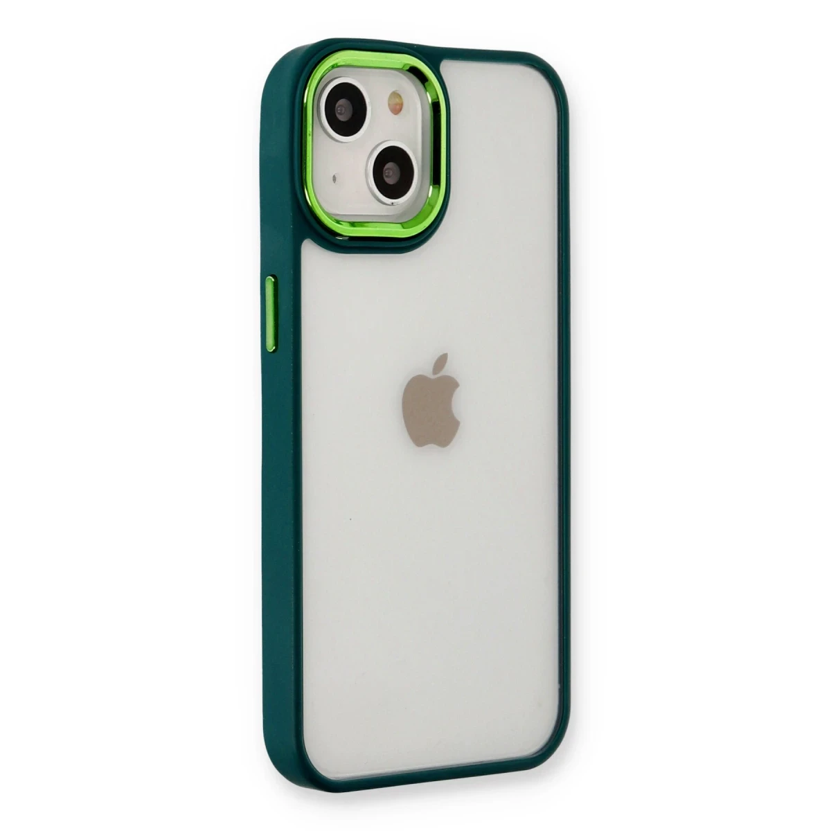 Apple iPhone 14 Plus Kılıf Dora Kapak - Haki Yeşil