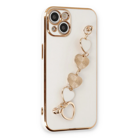 Apple iPhone 14 Plus Kılıf Esila Silikon - Beyaz