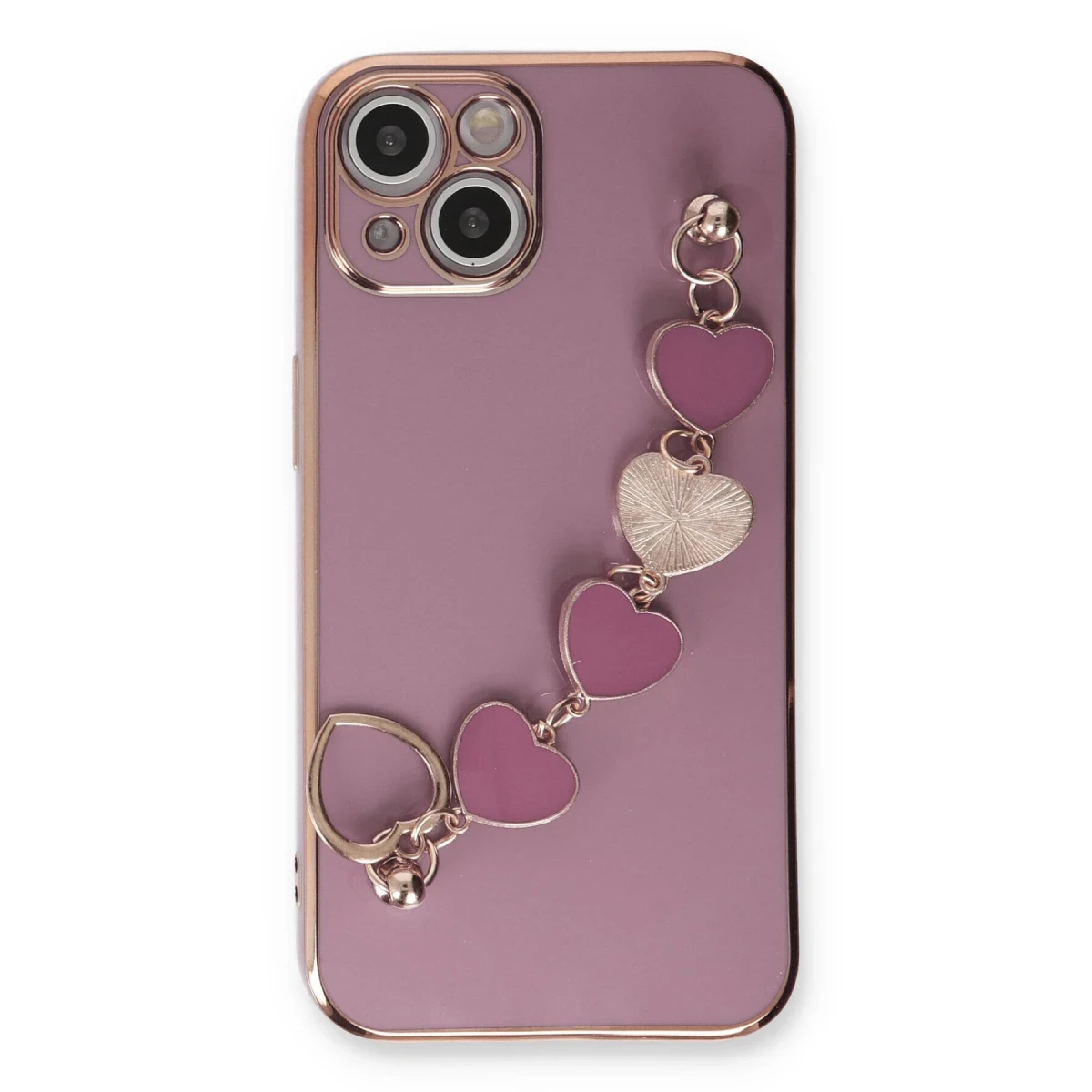 Apple iPhone 14 Plus Kılıf Esila Silikon - Mor