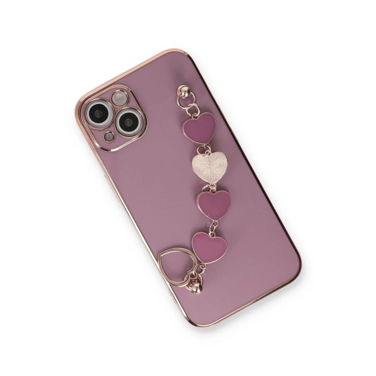 Apple iPhone 14 Plus Kılıf Esila Silikon - Mor