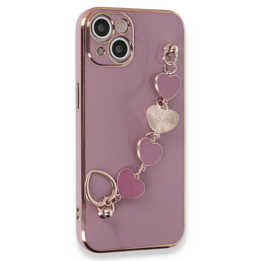 Apple iPhone 14 Plus Kılıf Esila Silikon - Mor