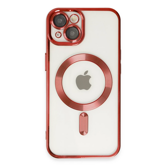 Apple iPhone 14 Plus Kılıf Kross Magneticsafe Kapak - Kırmızı