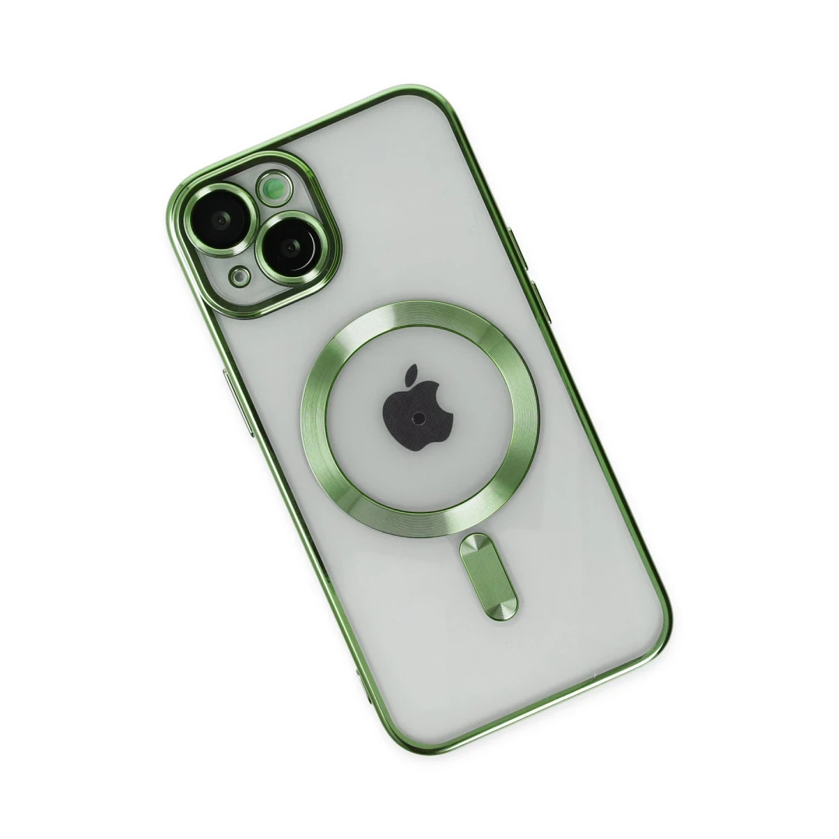 Apple iPhone 14 Plus Kılıf Kross Magneticsafe Kapak - Koyu Yeşil