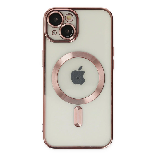 Apple iPhone 14 Plus Kılıf Kross Magneticsafe Kapak - Rose