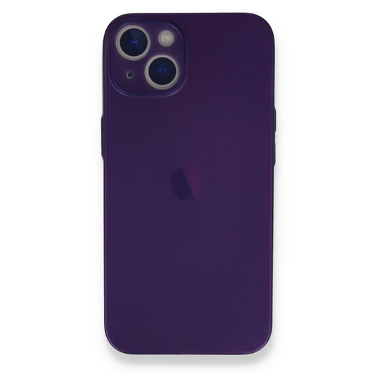 Apple iPhone 14 Plus Kılıf PP Ultra İnce Kapak - Mor