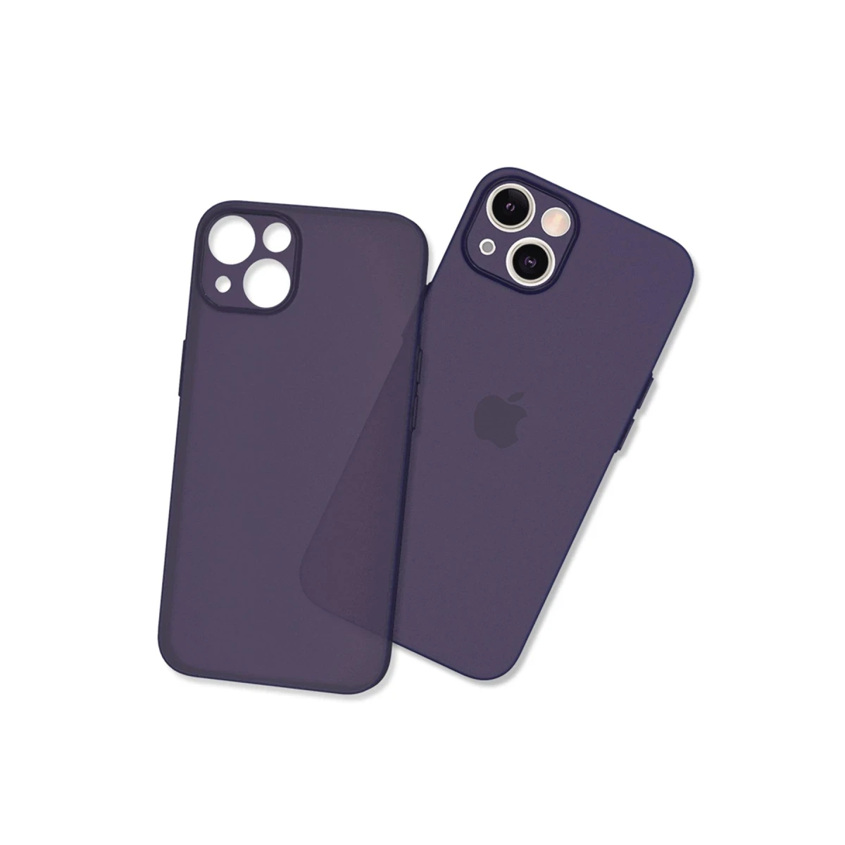 Apple iPhone 14 Plus Kılıf Puma Silikon - Koyu Mor