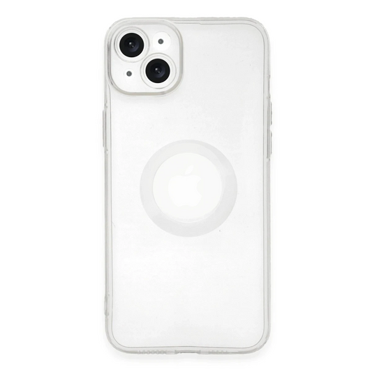 Apple iPhone 14 Plus Kılıf Santa Lens Silikon - Şeffaf