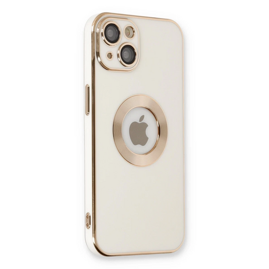 Apple iPhone 14 Plus Kılıf Store Silikon - Beyaz