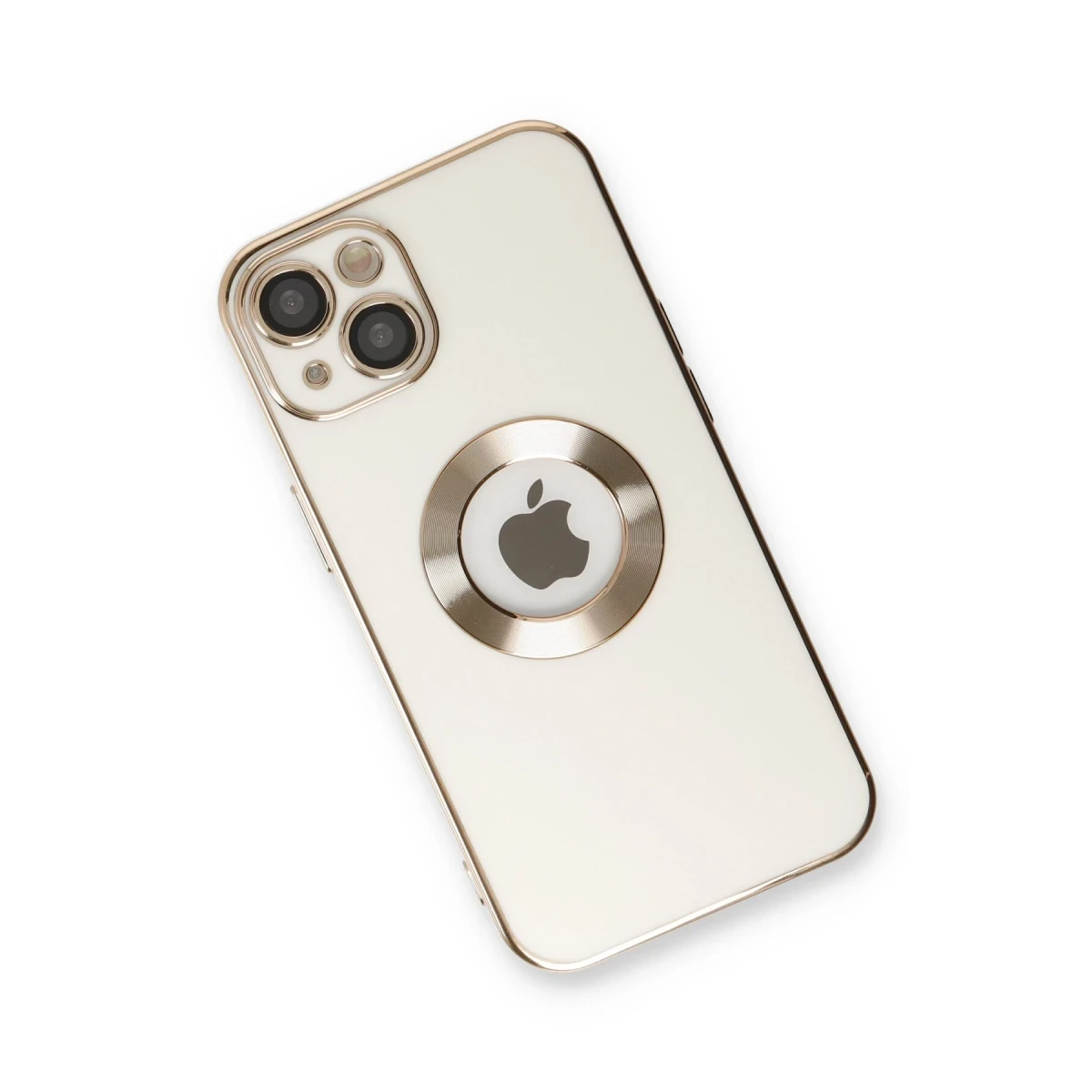 Apple iPhone 14 Plus Kılıf Store Silikon - Beyaz