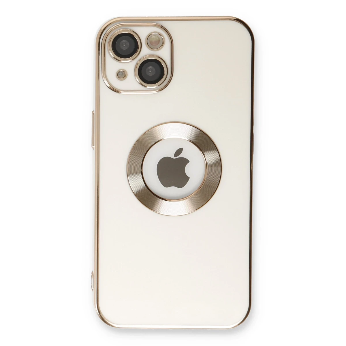 Apple iPhone 14 Plus Kılıf Store Silikon - Beyaz