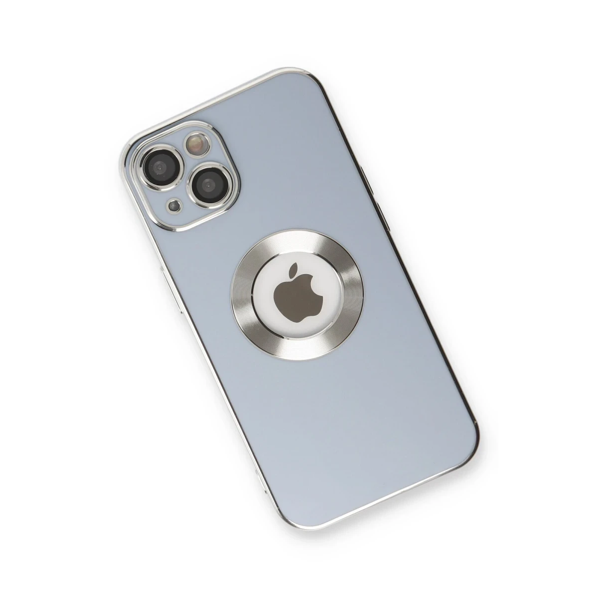 Apple iPhone 14 Plus Kılıf Store Silikon - Sierra Blue