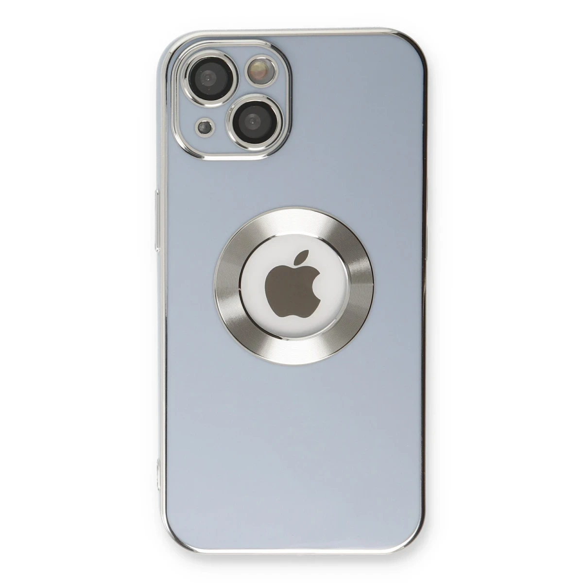 Apple iPhone 14 Plus Kılıf Store Silikon - Sierra Blue