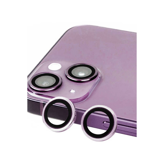 Apple iPhone 14 Plus Raze Metal Kamera Lens - Mor