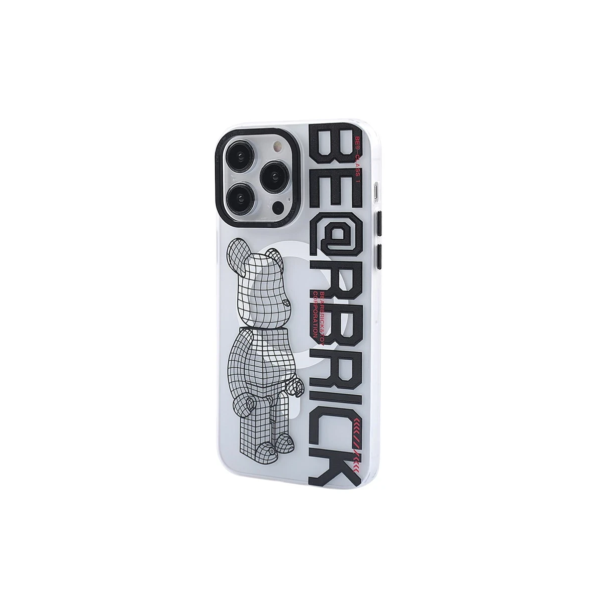 Apple iPhone 14 Pro Kılıf Apollo Magneticsafe Desenli Kapak - Apollo Şeffaf - 1