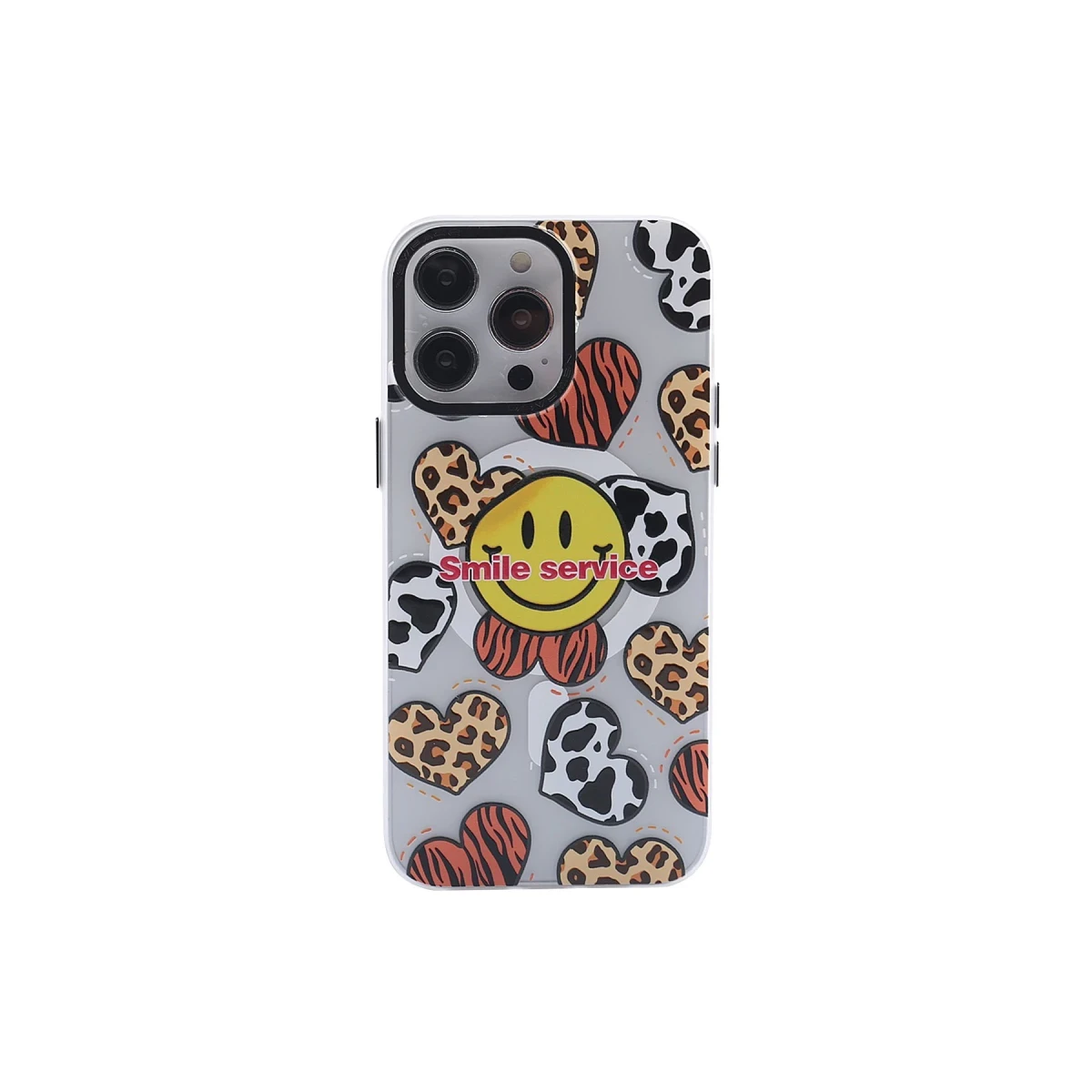 Apple iPhone 14 Pro Kılıf Apollo Magneticsafe Desenli Kapak - Apollo Şeffaf - 2