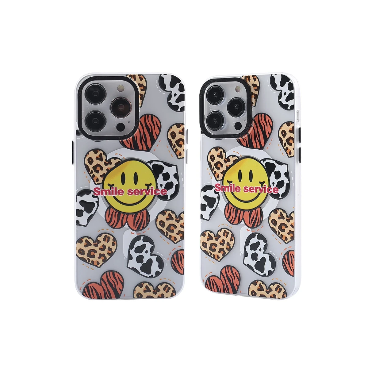 Apple iPhone 14 Pro Kılıf Apollo Magneticsafe Desenli Kapak - Apollo Şeffaf - 2