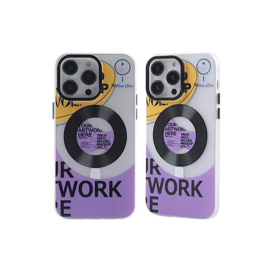 Apple iPhone 14 Pro Kılıf Apollo Magneticsafe Desenli Kapak - Apollo Şeffaf - 6