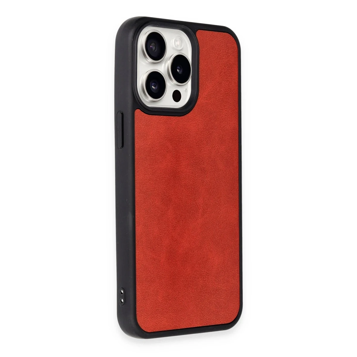 Apple iPhone 14 Pro Kılıf Aras Deri Kapak - Kırmızı