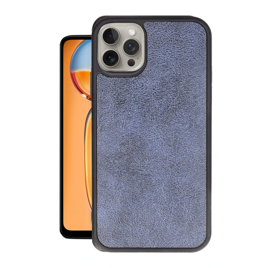 Apple iPhone 14 Pro Kılıf Aras Deri Kapak - Lacivert
