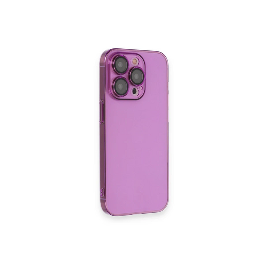Apple iPhone 14 Pro Kılıf Armada Lensli Kapak - Mor