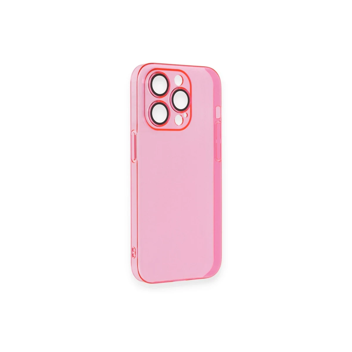 Apple iPhone 14 Pro Kılıf Armada Lensli Kapak - Pembe