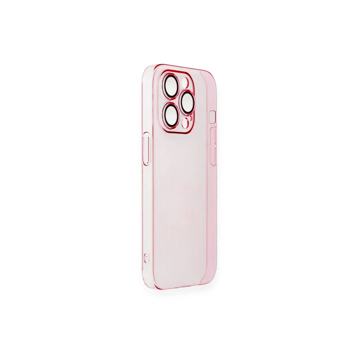 Apple iPhone 14 Pro Kılıf Armada Lensli Kapak - Rose Gold