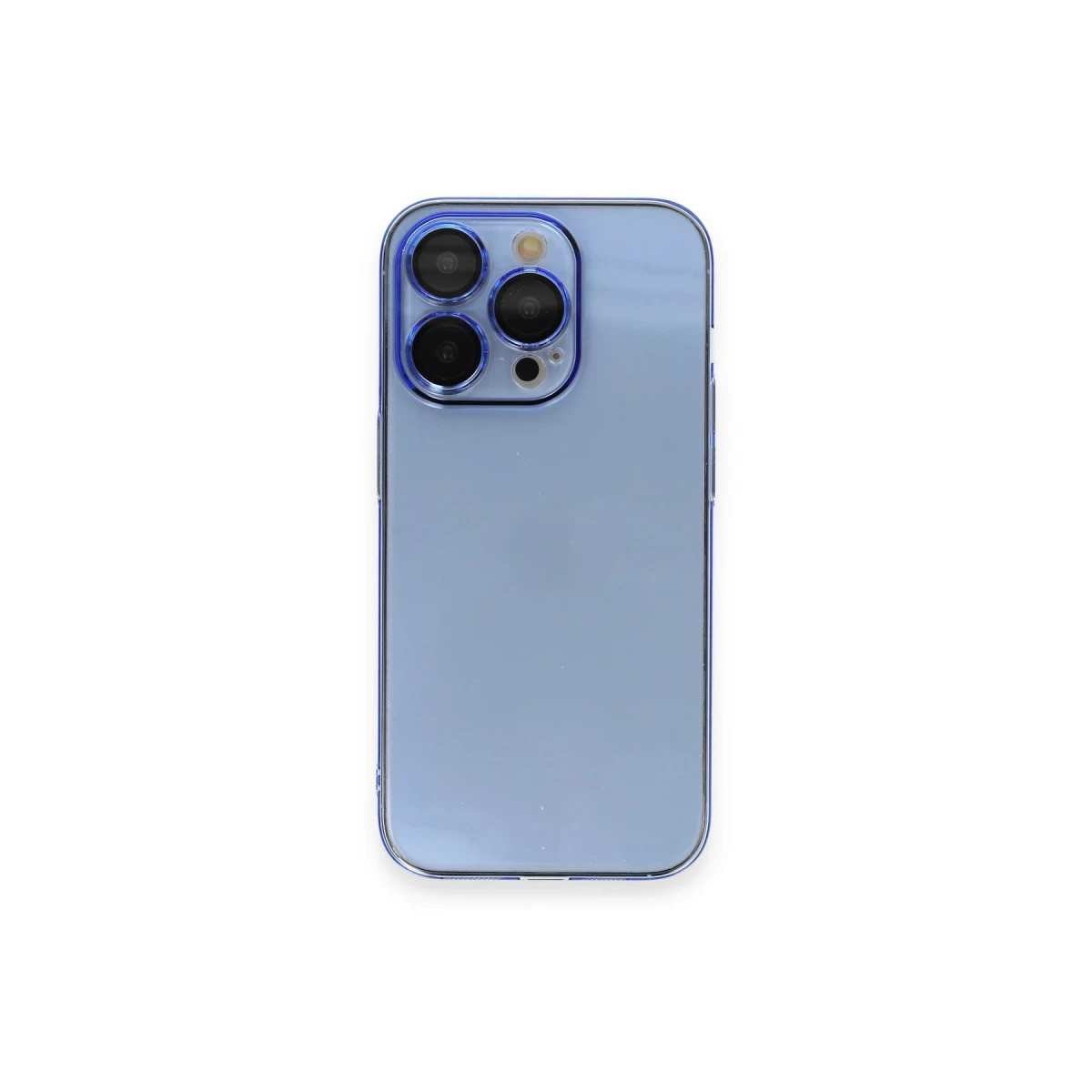 Apple iPhone 14 Pro Kılıf Armada Lensli Kapak - Sierra Blue
