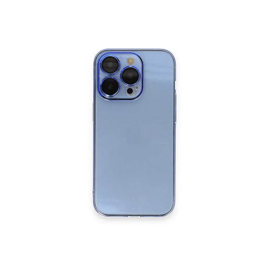 Apple iPhone 14 Pro Kılıf Armada Lensli Kapak - Sierra Blue