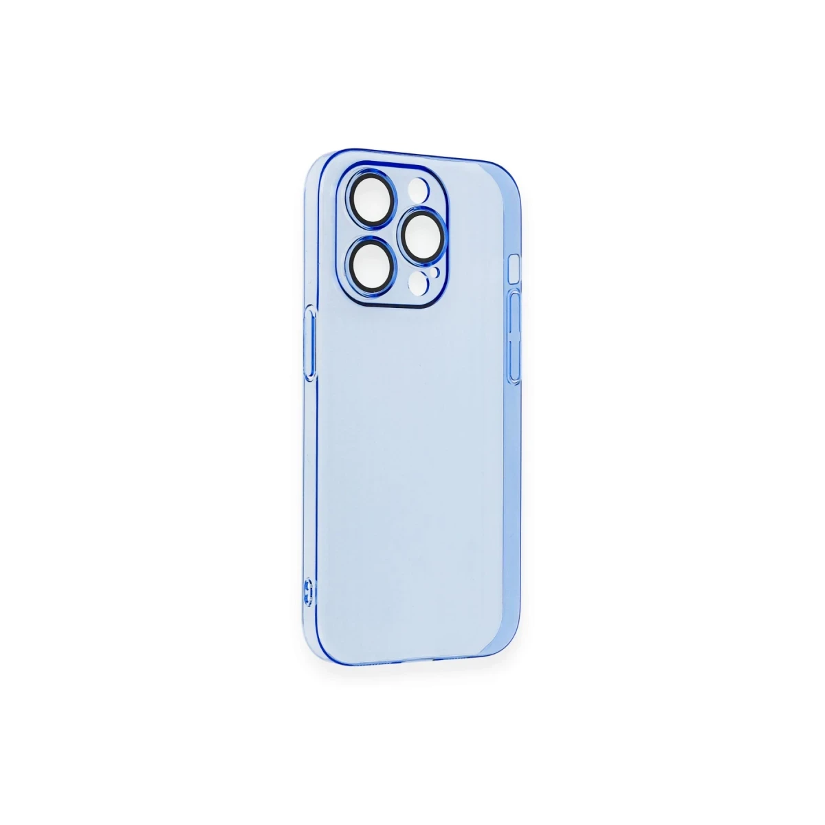 Apple iPhone 14 Pro Kılıf Armada Lensli Kapak - Sierra Blue