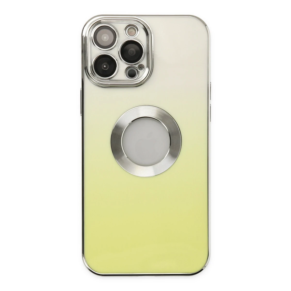 Apple iPhone 14 Pro Kılıf Best Silikon - Sarı