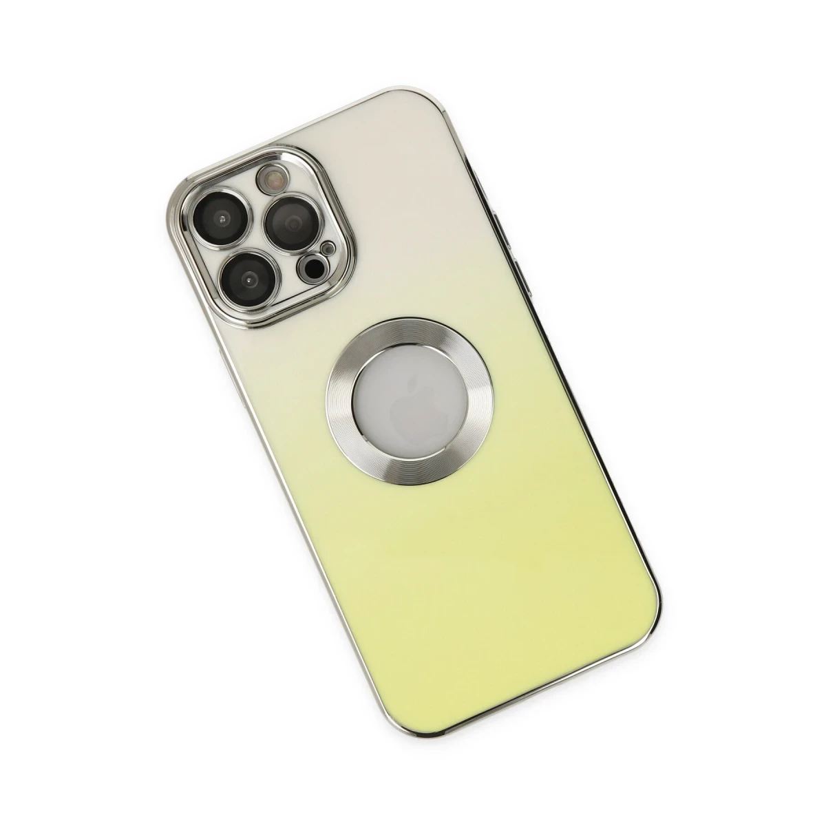 Apple iPhone 14 Pro Kılıf Best Silikon - Sarı