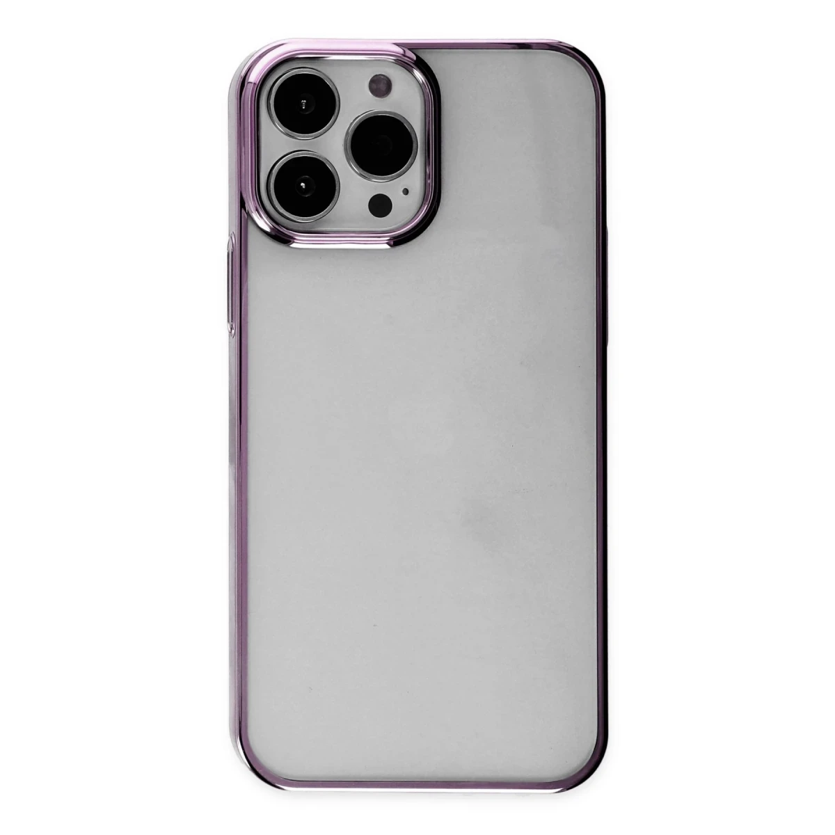 Apple iPhone 14 Pro Kılıf Element Silikon - Lila