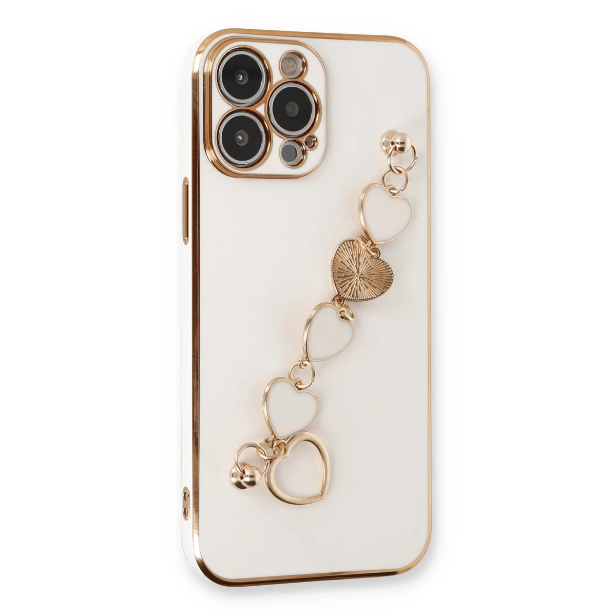 Apple iPhone 14 Pro Kılıf Esila Silikon - Beyaz