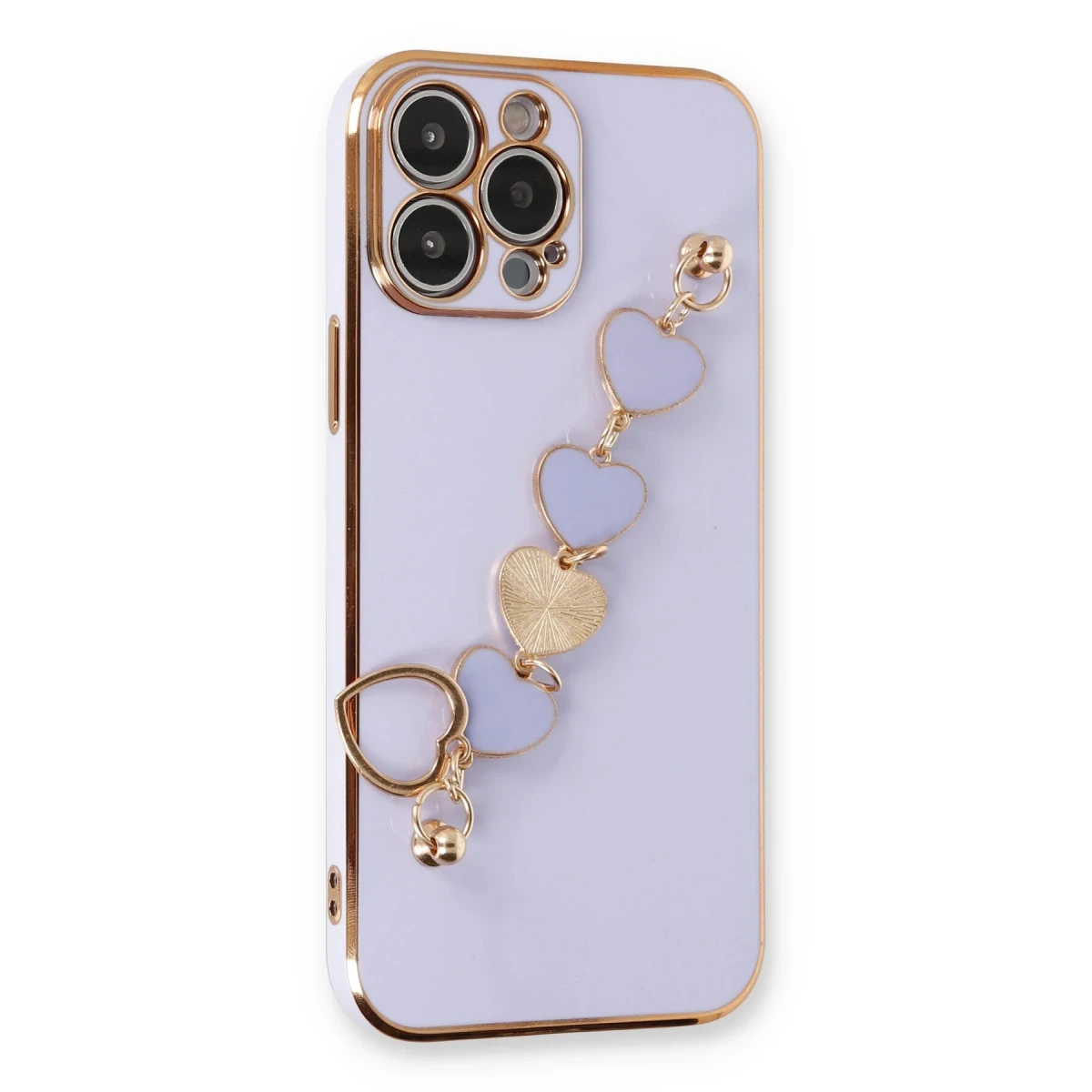 Apple iPhone 14 Pro Kılıf Esila Silikon - Lila
