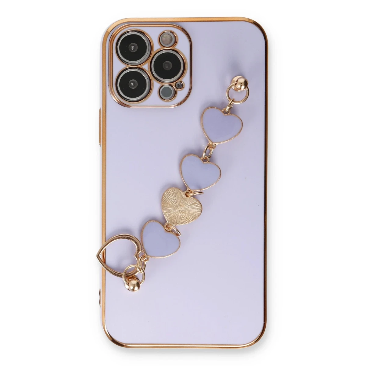 Apple iPhone 14 Pro Kılıf Esila Silikon - Lila