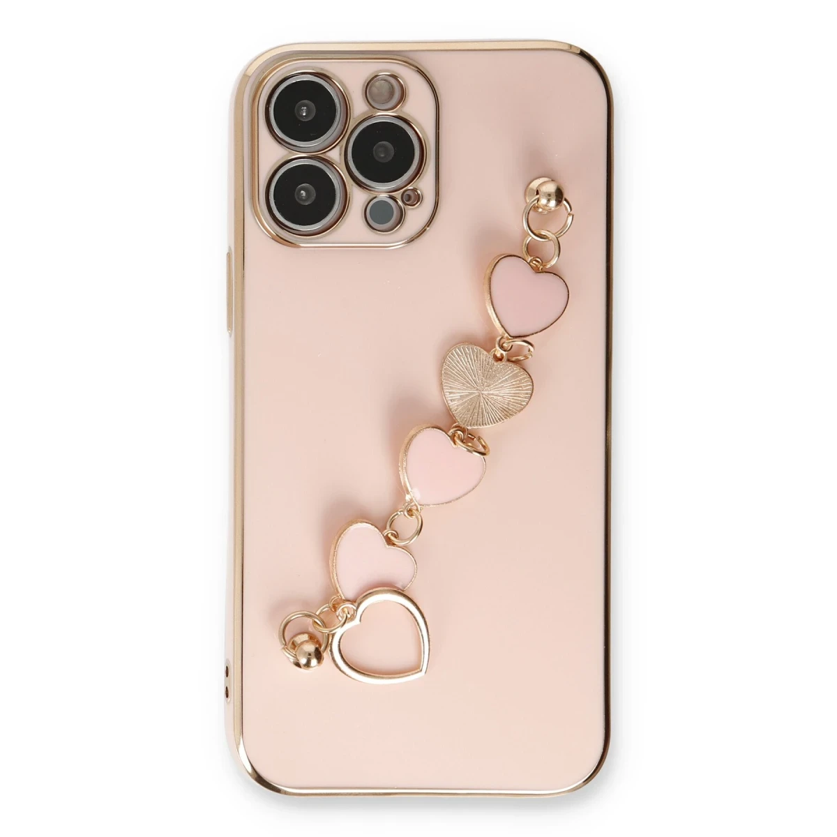 Apple iPhone 14 Pro Kılıf Esila Silikon - Pudra
