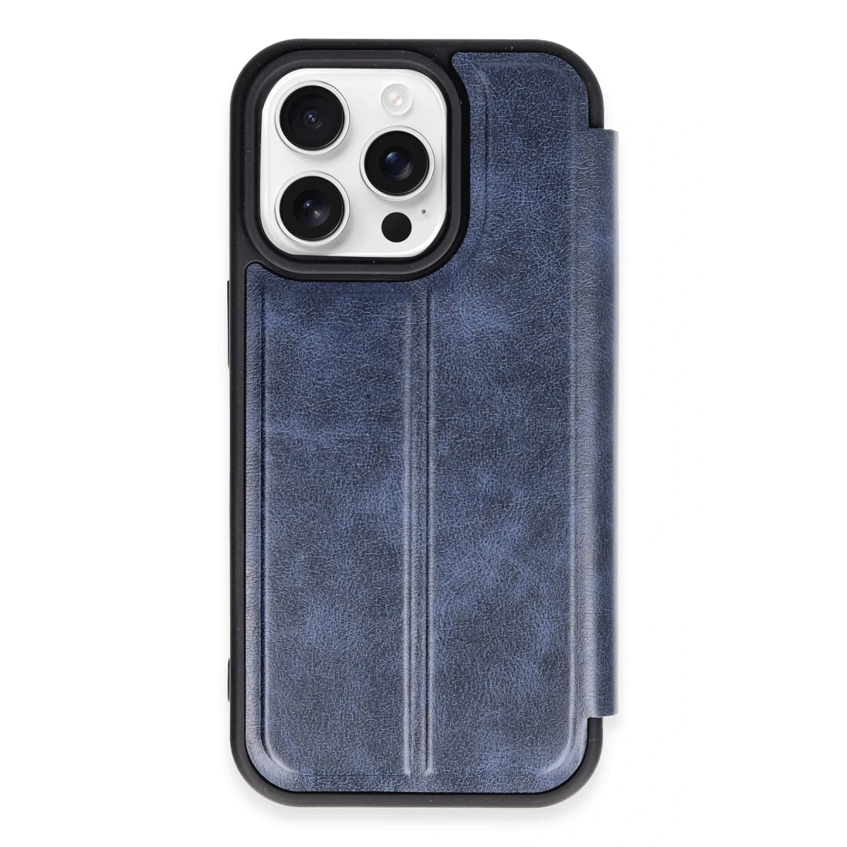 Apple iPhone 14 Pro Kılıf Flip Cover - Lacivert