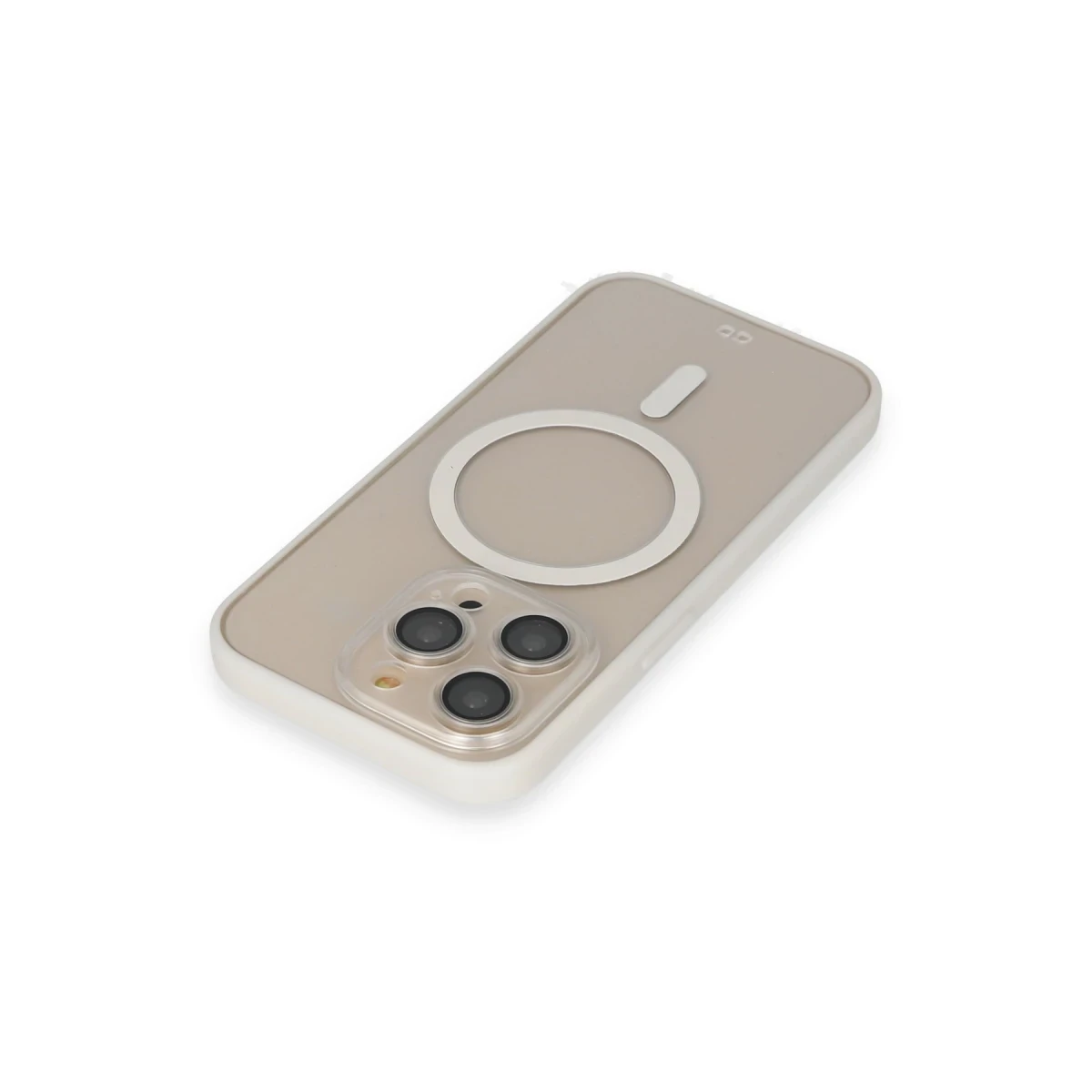 Apple iPhone 14 Pro Kılıf Grand Magneticsafe Kapak - Beyaz