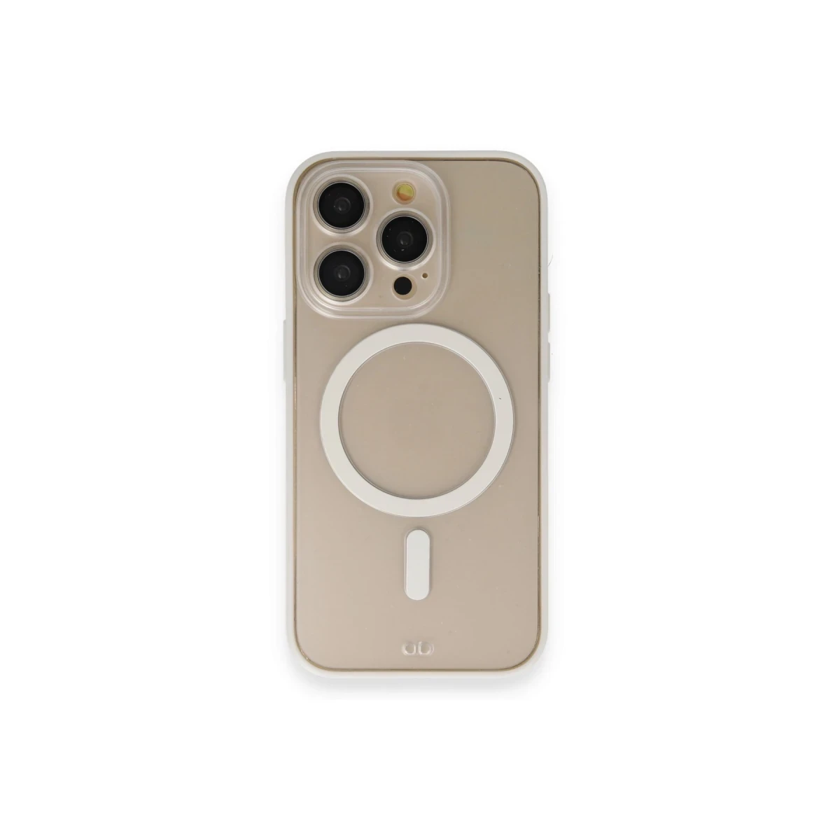 Apple iPhone 14 Pro Kılıf Grand Magneticsafe Kapak - Beyaz