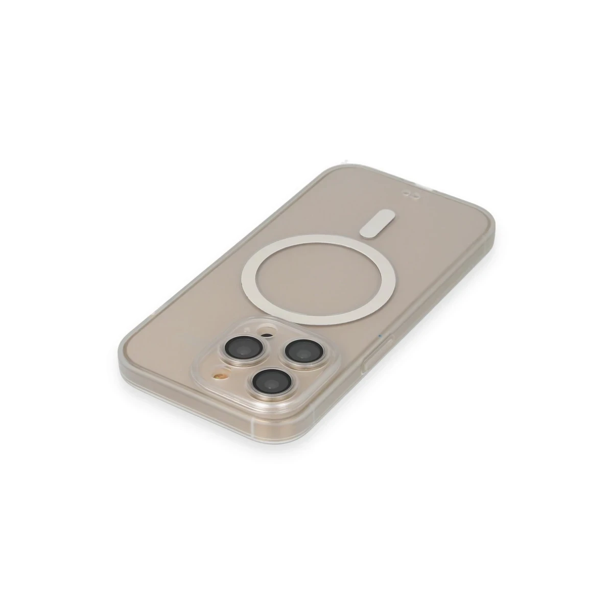 Apple iPhone 14 Pro Kılıf Grand Magneticsafe Kapak - Şeffaf