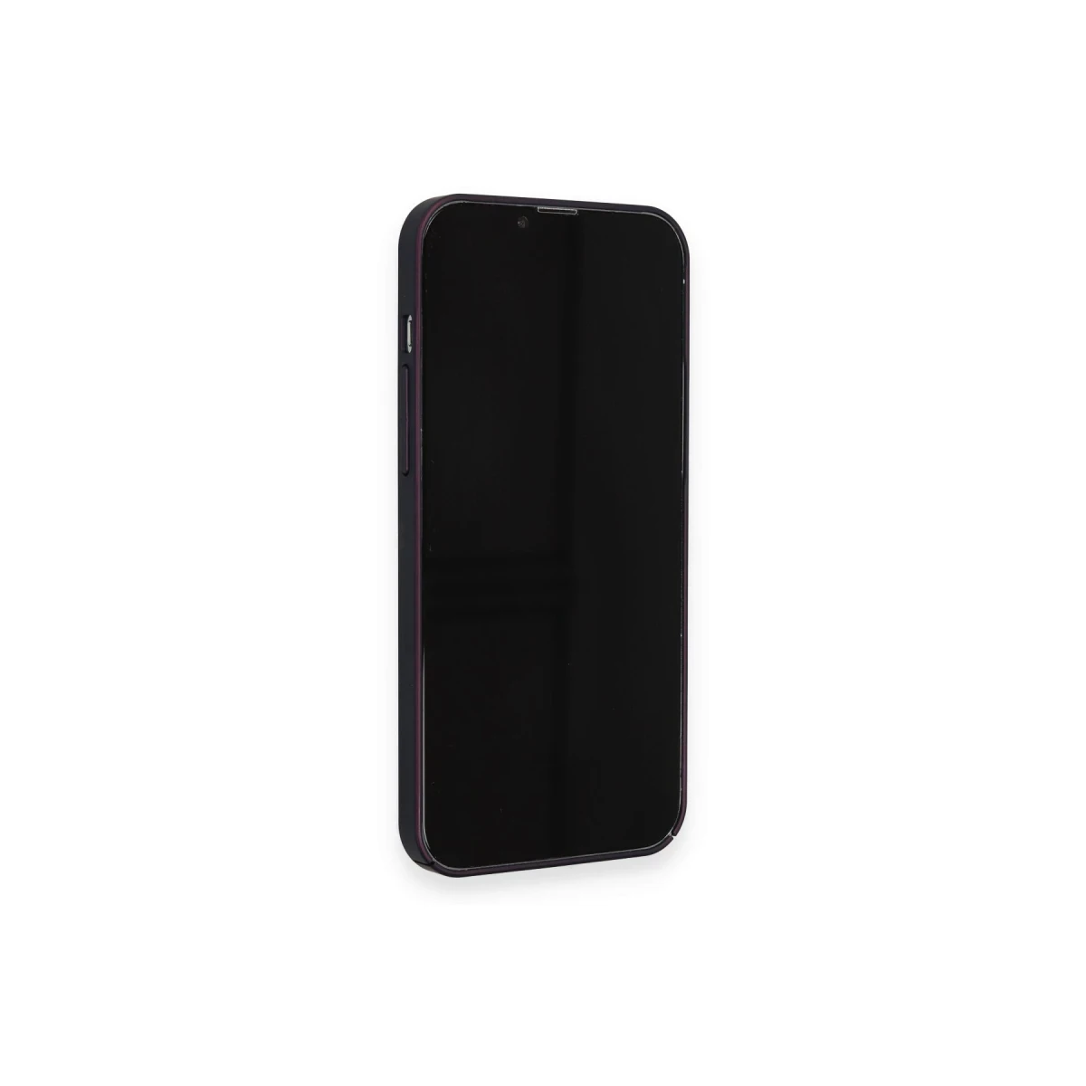 Apple iPhone 14 Pro Kılıf Jack Magneticsafe Lens Silikon - Mürdüm