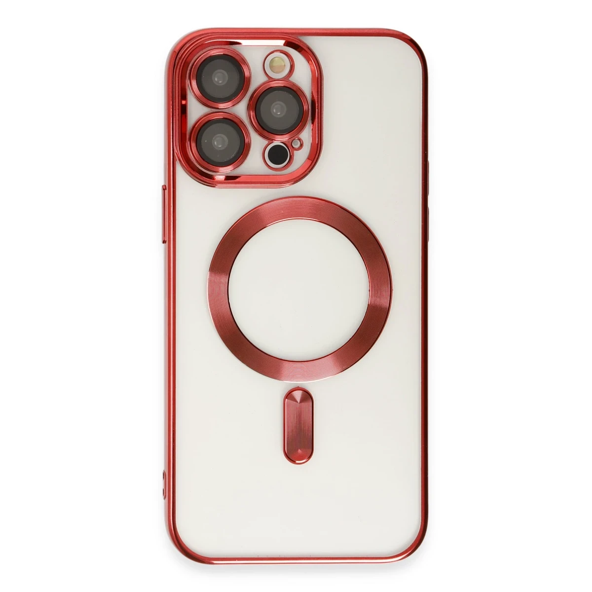 Apple iPhone 14 Pro Kılıf Kross Magneticsafe Kapak - Kırmızı